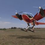 鳥の形をした空飛ぶクルマ、南アのスタートアップ企業が開発を発表